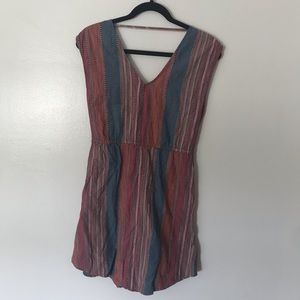 Multicolored cotton dress